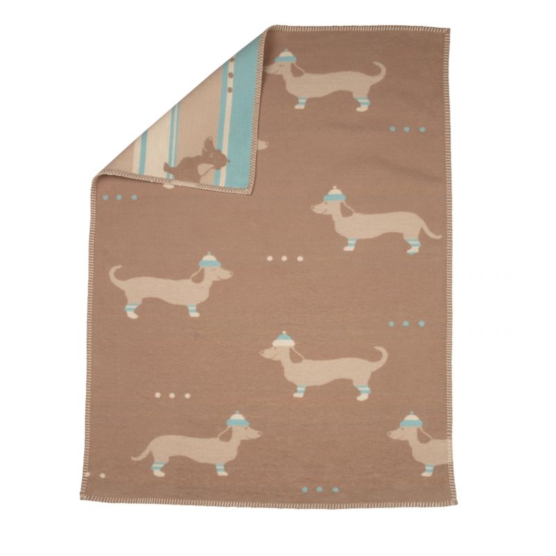 Coperta Flanella Bassotto