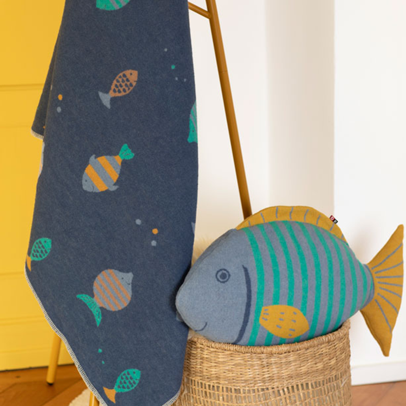 Coperta Flanella Pesciolini