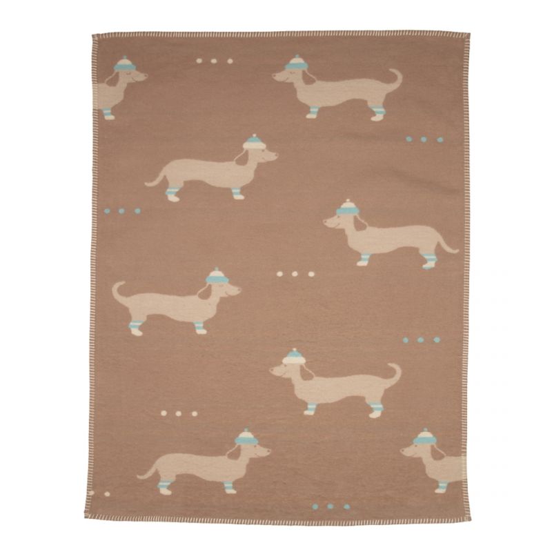 Coperta Flanella Bassotto