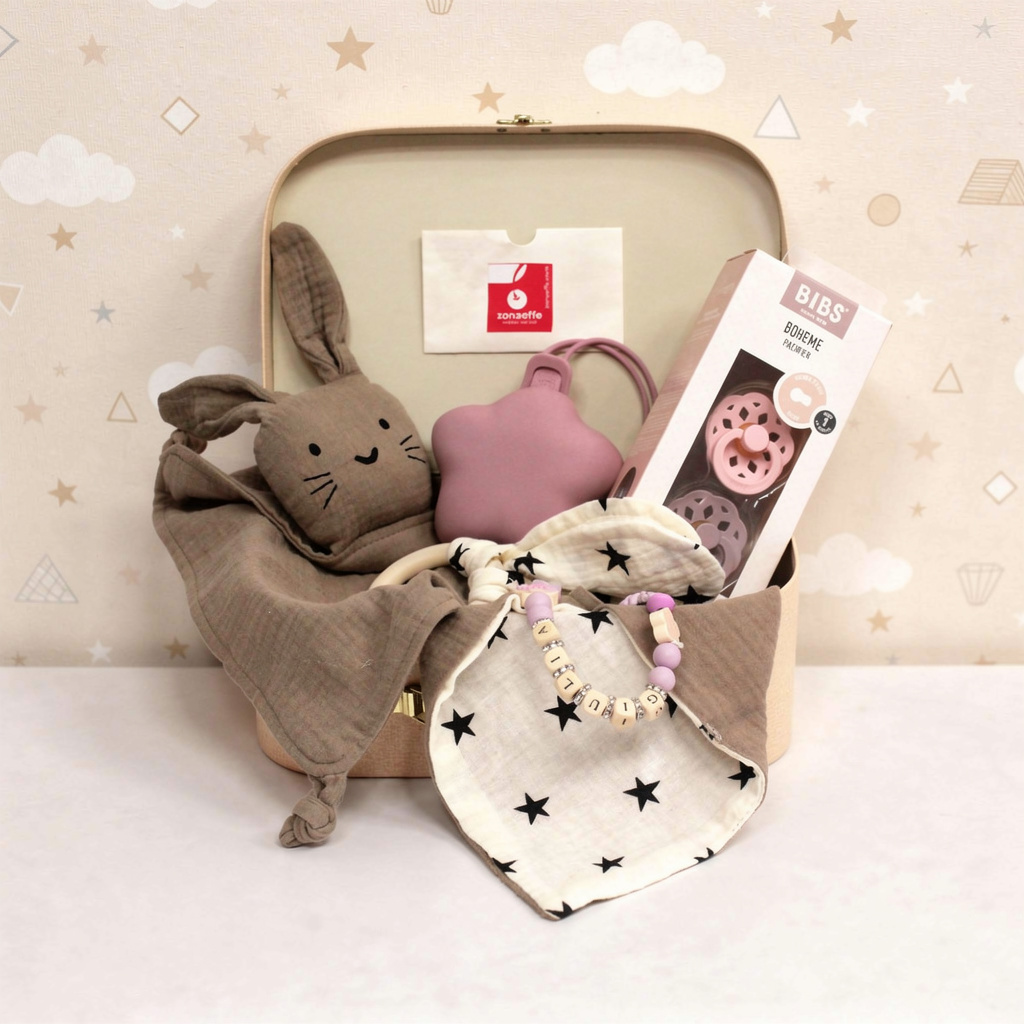 Valigetta nascita Dolci Coccole Tan
